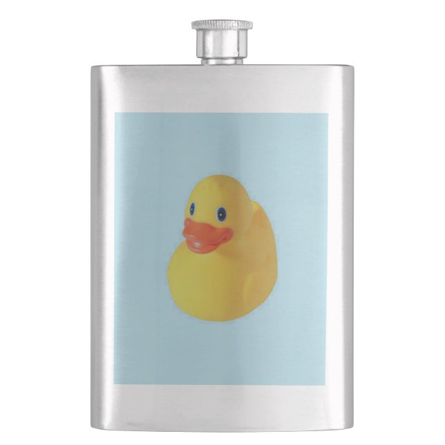 Rubber Ducky Hip Flask (Front)