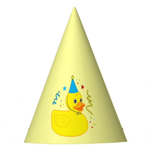 Rubber Ducky in Birthday Hat (Front)