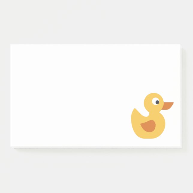 rubber ducky post-it notes (Front)