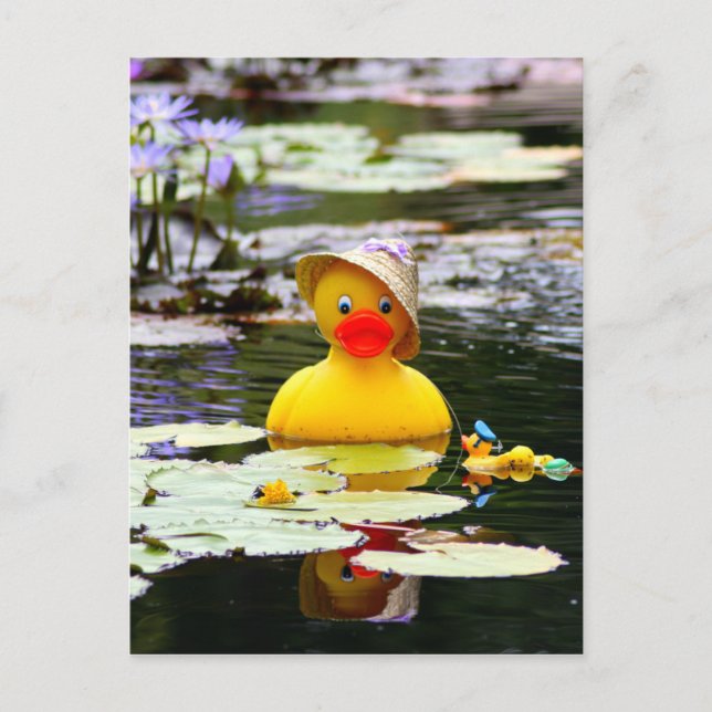Rubber Ducky Postcard (Front)