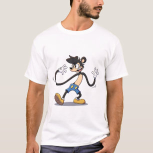  Rubber Hose Retro: A Bendy Cartoon Character T-Shirt