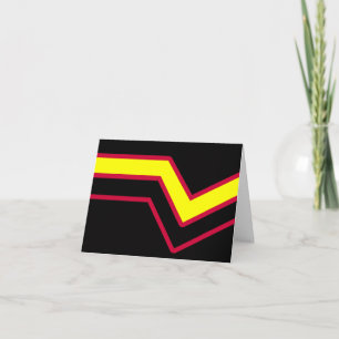 Rubber / Latex Pride Flag Card