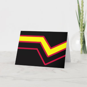 Rubber / Latex Pride Flag Holiday Card