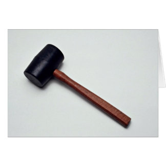 Rubber mallet for softer blow
