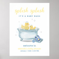 Rubber Mummy Duck Bathtub Baby Shower Welcome 