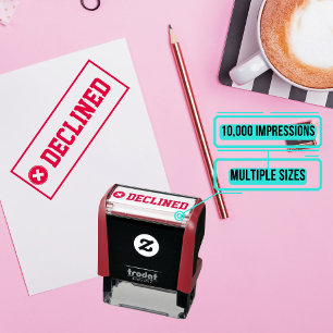Rubber Stamp - Declined