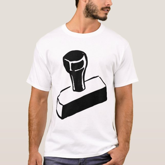 Rubber Stamp Mens T-Shirt (Front)