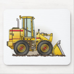 Rubber Tire Loader Construction Equipment Mouse Pad