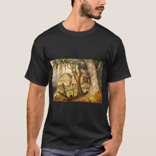 Rubber tree on Java Ficus elastica in Buitenzorg - T-Shirt