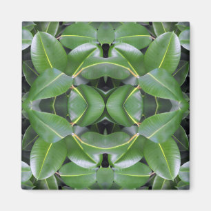 Rubber Tree Pattern Magnet