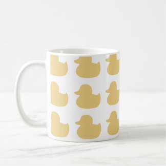 Rubber Yellow Ducky Design Coffee Mug