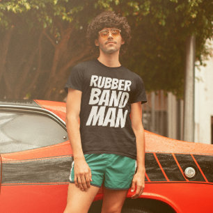RUBBERBAND MAN MEN'S 1970s T-Shirts Tees