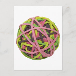 RubberbandBall042310 Postcard