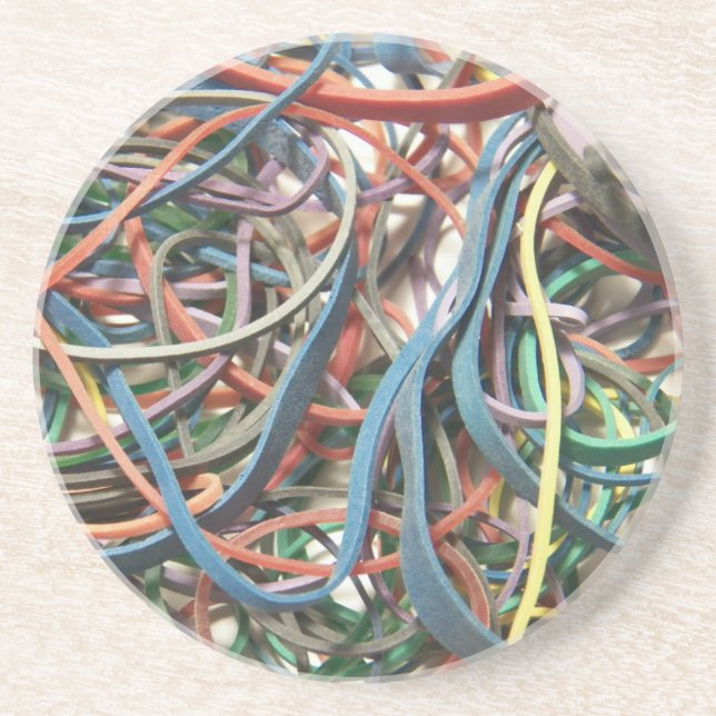 Rubberbands Coasters (Front)