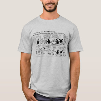 Rube Goldberg Watch Maker comic strip T-Shirt