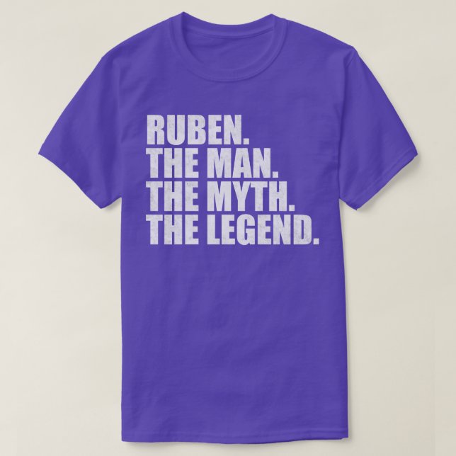 RubenRuben Name Ruben given name T-Shirt (Design Front)