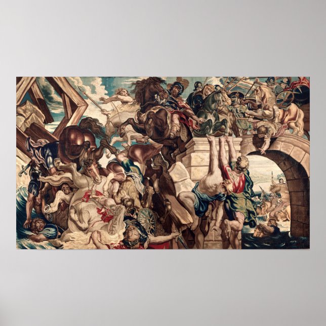 Rubens - Battle Of Milvian Bridge Poster (Front)