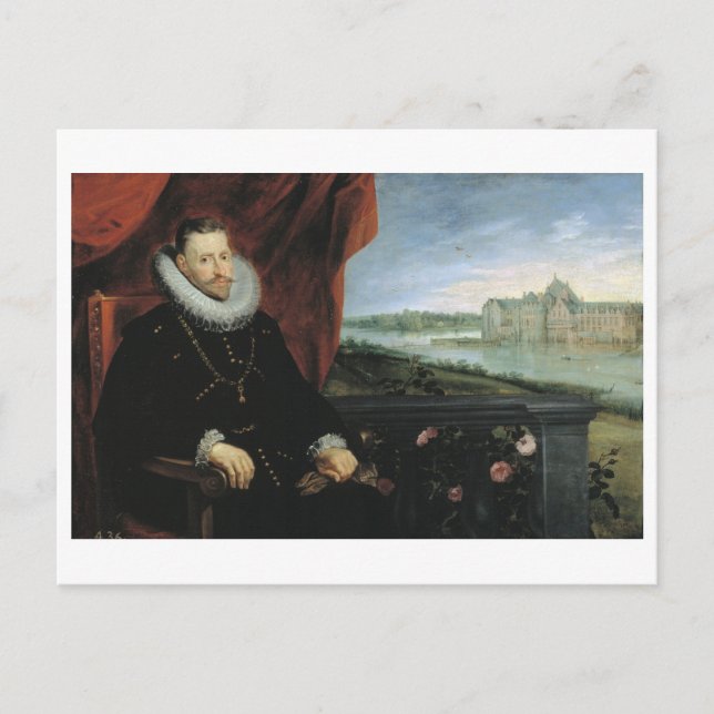 Rubens & Brueghel: Albert of Austria Postcard (Front)