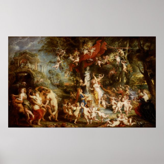 Rubens - Feast Of Venus Poster (Front)