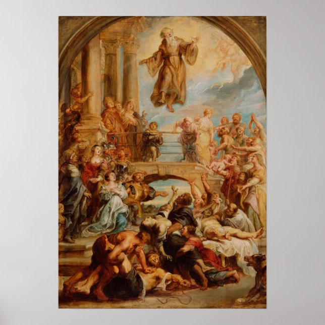 Rubens - Miracles Of Saint Francis Of Paola Poster (Front)