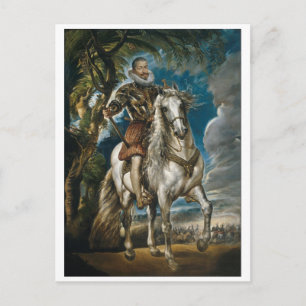 Rubens painting: The Duke of Lerma Postcard