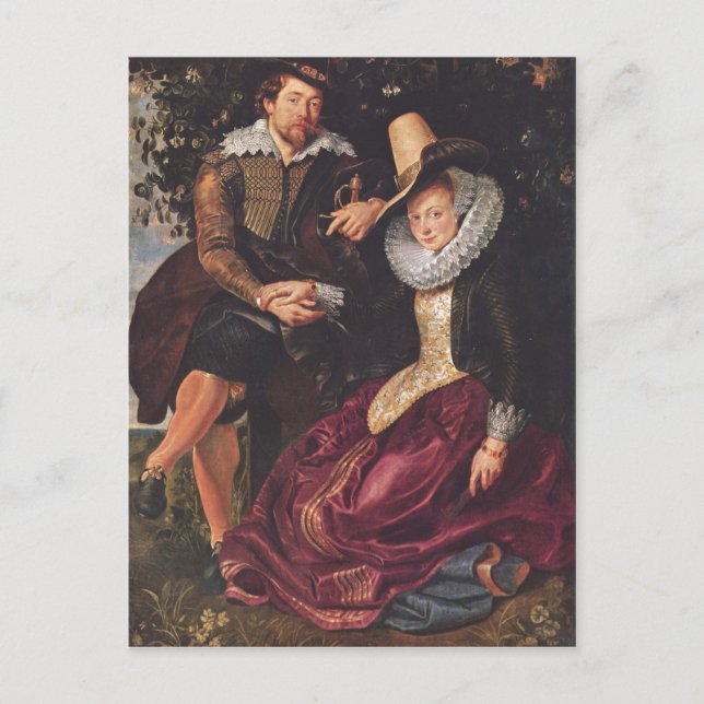 Rubens, Peter Paul Selbstportr?t des Malers mit se Postcard (Front)