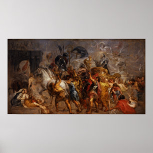 Rubens - Triumphal Entry Of Henry IV Into Paris Poster