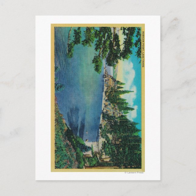 Rubicon Point ViewLake Tahoe, CA Postcard (Front)