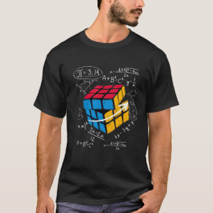 Rubik’s Cube Math Formula T-Shirt 