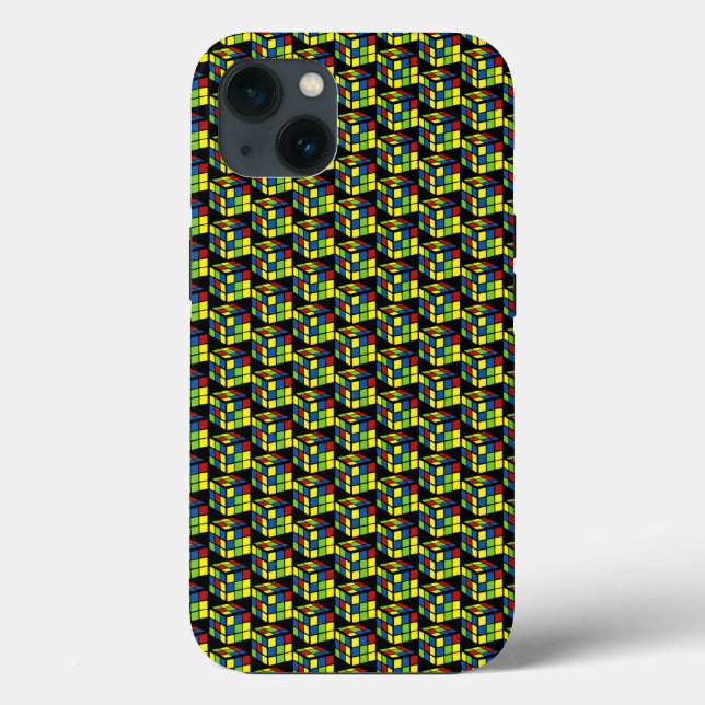 Rubik's Cube Phone Case (Back)