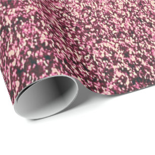 Rubino Burgud Glass Gold Glass Ombre Abstract Wrapping Paper