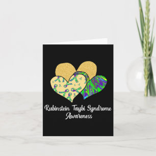 Rubinstein Taybi Syndrome Awareness Rts Hearts And Card