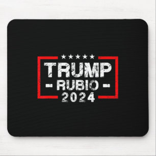 Rubio 2024 Us Flag - Election President 2024 Mouse Pad