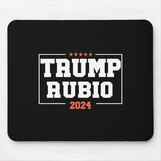 Rubio For President 2024 Campaign Us Election  Mouse Pad (Front)