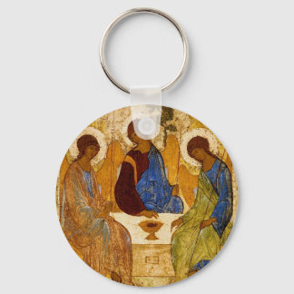 Rublev Trinity at the Table Key Ring