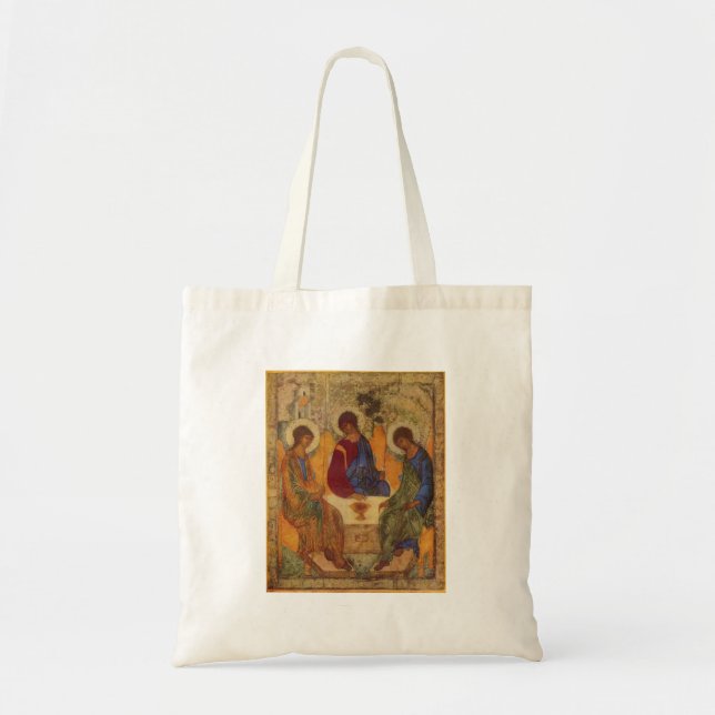 Rublev Trinity at the Table Tote Bag (Front)