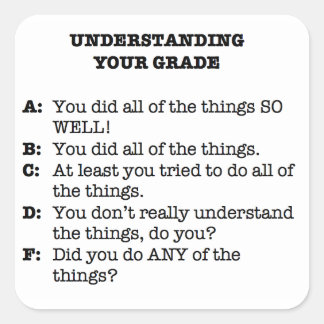 Rubric Stickers - the original rubric sticker
