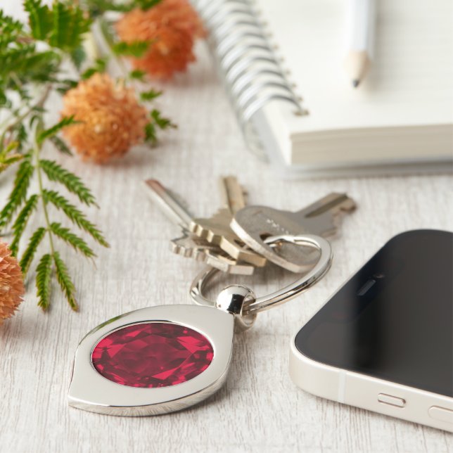 Ruby 1 key ring (Side)