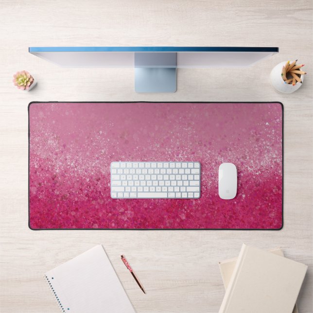 Ruby Abstract Art Desk Mat (Office 1)