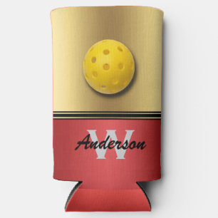 Ruby and Red colors with Monogram & Name Cooler