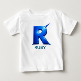 RUBY! Baby tshirt add your name