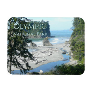 Ruby Beach Olympic National Park Magnet