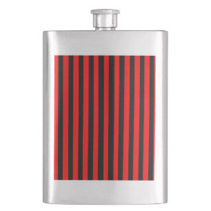 Ruby Black Hip Flask