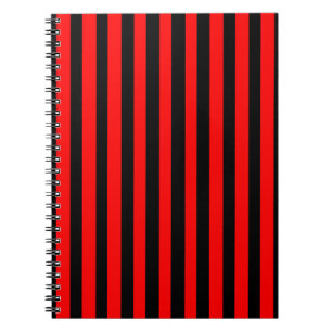 Ruby Black Spiral Notebook