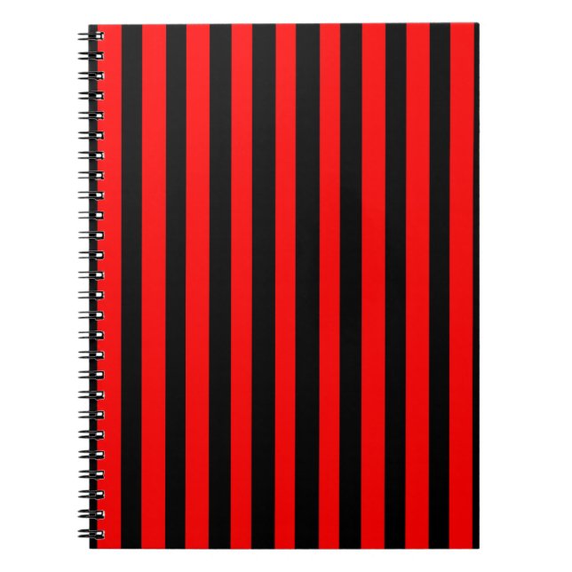 Ruby Black Spiral Notebook (Front)