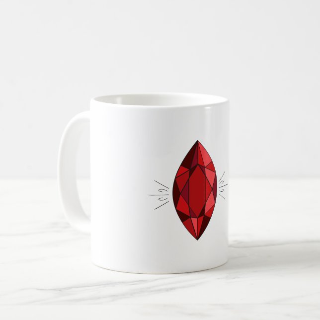 Ruby Coffee Mug (Front Left)