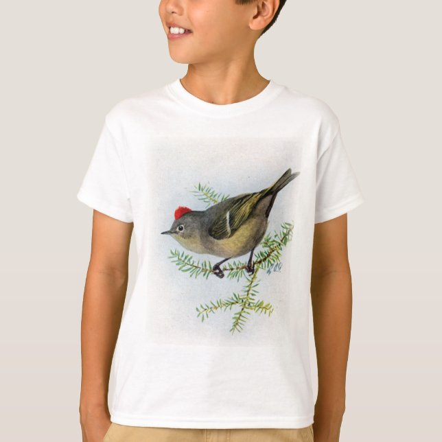 Ruby-crowned Kinglet T-Shirt (Front)