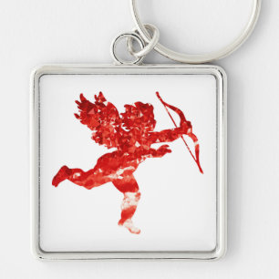 RUBY CUPID KEY RING