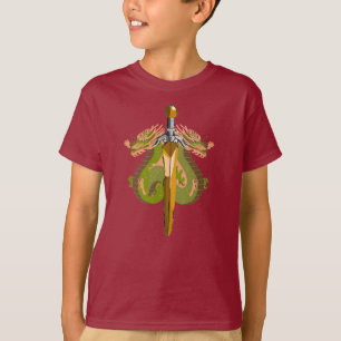 Ruby Flame Dragon Sigil T-Shirt