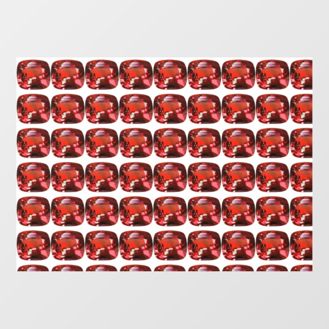 Ruby Gemstone Red (Sheet)